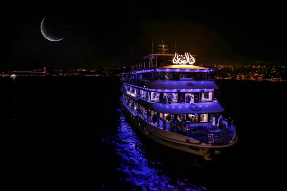 Bosphorus Cruise: Dinner, Unlimited Soft Drinks, Private Close to Show Table, Shows with Hotel Transfer